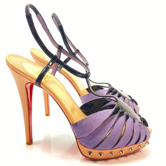 Christian Louboutin T Strap Black, Nude, Purple Sexy Red...